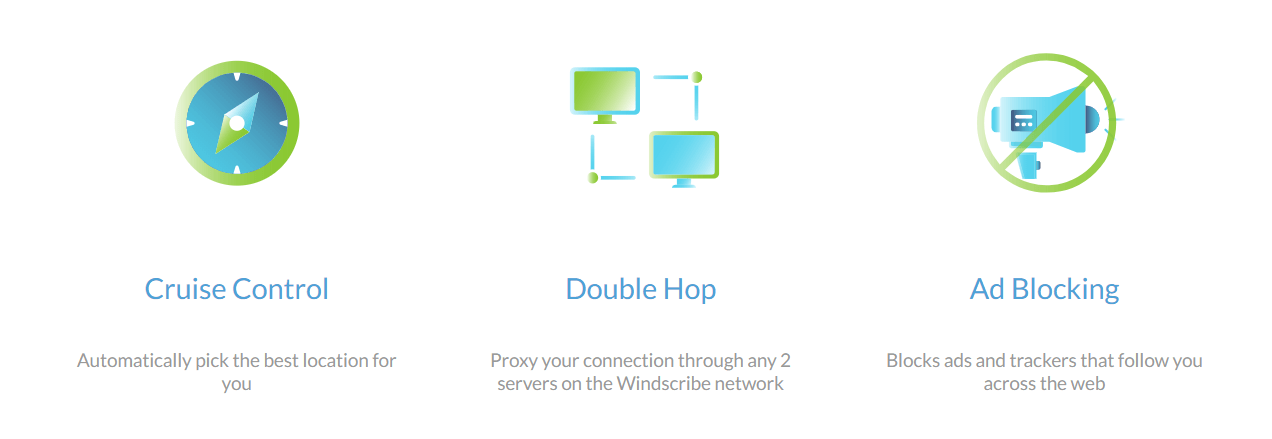 windscribe extra features