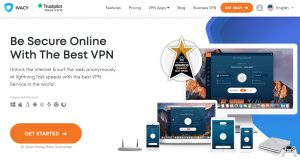 Ivacy VPN homepage