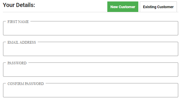 customer information form