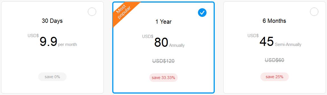 flyvpn pricing and plans