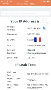 ip leak test