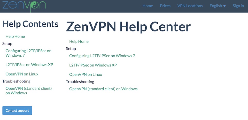 ZenVPN Help Center