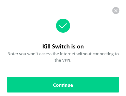 surfshark vpn kill switch