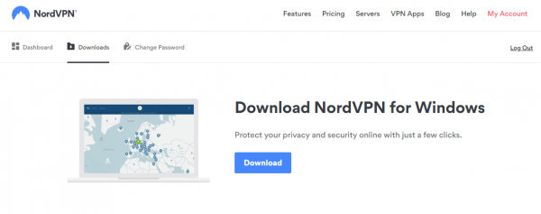 nordvpn download for windows 10